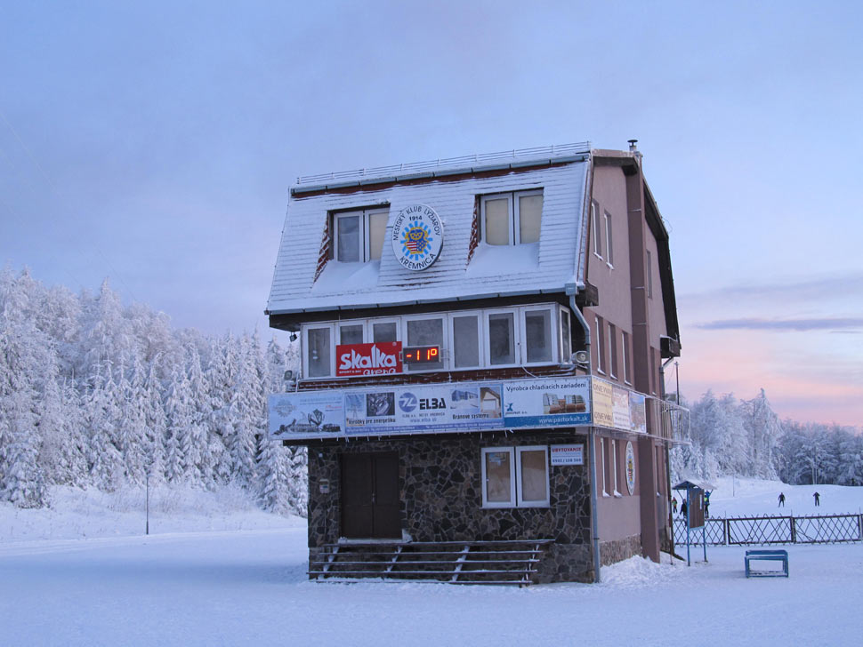 Bežecký lyžiarsky výlet na Skalke v Kremnických horách