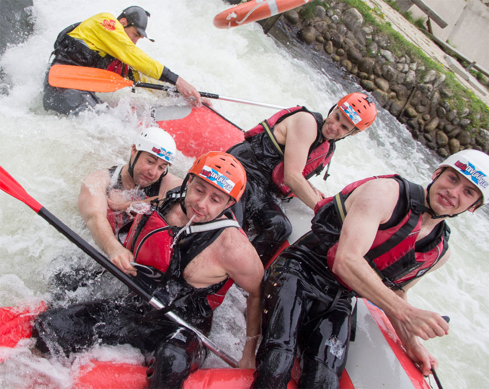 Rafting in Cunovo, April 15 2016