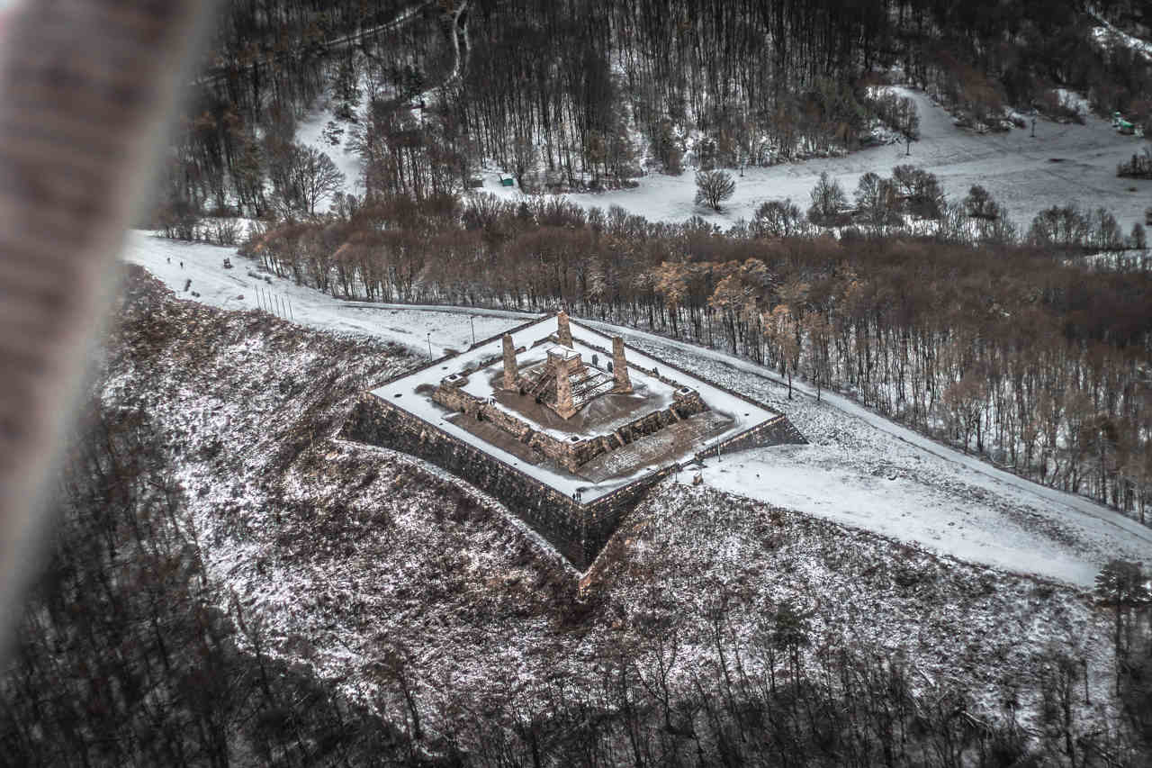 The Monument of the General Milan Rastislav Stefanik on the Bradlo Hill