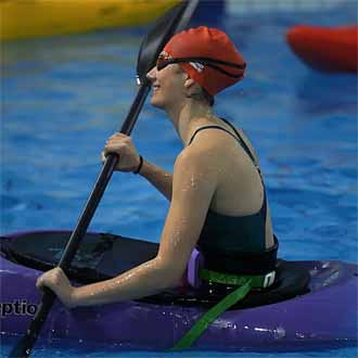 Kajakársky bazén - Dorotka eskimuje