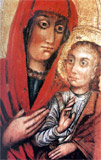 Mother of God Hodegetria - photography from the book Wooden Churches
