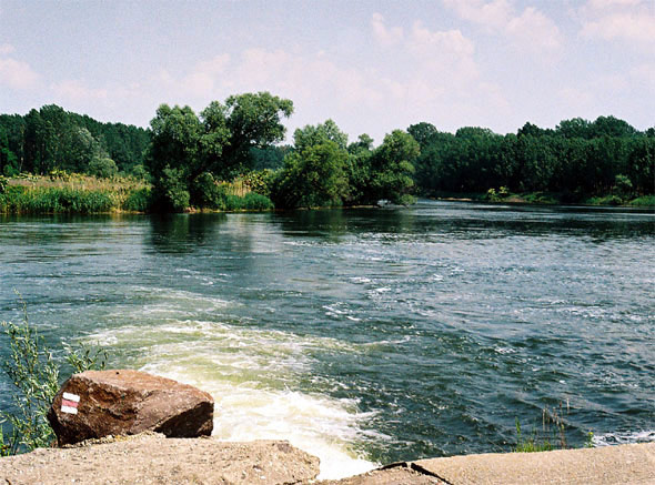 Danube River branches - Gabcikovske rameno I.