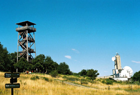 Kráľovská vyhliadka nad Bergom poskytuje kráľovsky šíry výhľad