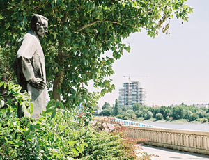 Statue of Dusan Jurkovic