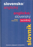 Slovak-English, English-Slovak Dictionary of Technics - Cover Page