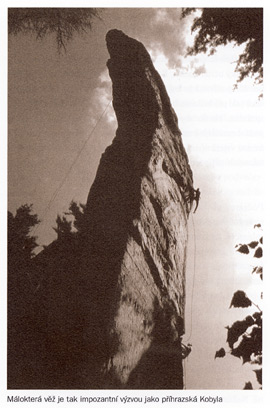 Příhrazská Kobyla - snímka z knihy Báječná léta na laně.