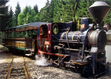 Lesná železnica vo Vychylovke - z knihy Technické pamiatky