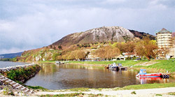 Pohľad z Hainburgu na Braunsberg