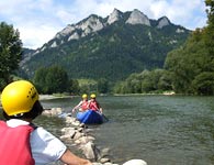 Dunajec River  and Tri koruny Hill - Pieniny