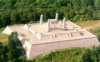 The Monument of the General Milan Rastislav Stefanik on the Bradlo Hill