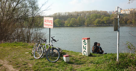 At the Slovak-Austrian border