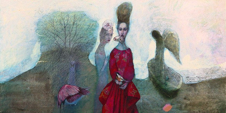 Works by Katarina Vavrova in Danubiana Gallery