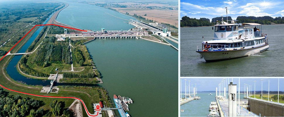 Dunaj - Gabčíkovo - vyhliadkové plavby komorami