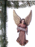 Angel as a Christmas figure - from the book Veľká kniha slovenských Vianoc