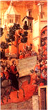 Kristus vchádza do Jeruzalema - ilustrácia z knihy Tajomstvo kalendárov